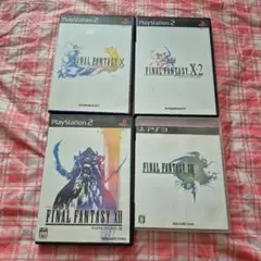 PS2 PS3 FINAL FANTASY X X-2 Ⅻ 12 XⅢ 4本組