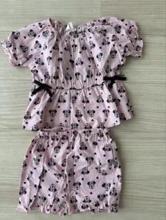 ディズニー ミニーちゃん セットアップ100cm