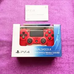 PS4 コントローラー 純正 マグマレッド X6Q-3 【新品未使用】