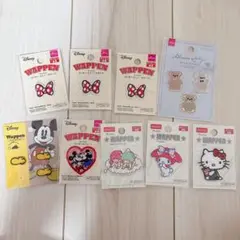 ワッペン　サンリオ　ディズニー　まとめ　セット