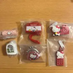 ハローキティ　なつかしアイテムミニチュアコレクション　レトロミニチュアチャーム