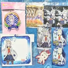 オグリキャップ　公式アクキー&東京メガイルミキーホルダー&ウエハース　ウマ娘