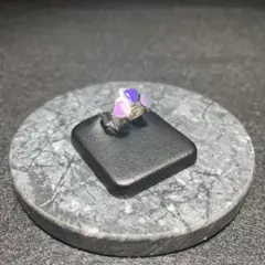 【ヴィンテージ】10号 ファッションリング 昭和レトロ ハートリング r5