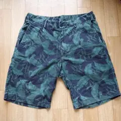 ユニクロ ショートパンツ Sサイズ ボタニカル柄 UNIQLO