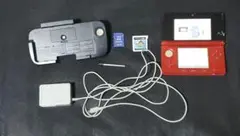 ニンテンドー3DS フレアレッド ジャンク品