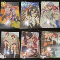 とある科学の超電磁砲S とある魔術の禁書目録 クリアファイルセット まとめ売り