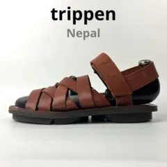 trippen メンズ　サンダル　ベージュ　42 革製 trippen メンズ サンダル ベージュ 42 革製