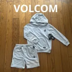 【専用】【新品】VOLCOMボーイズ用パーカー&ショートパンツ　110
