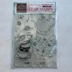 【新品】スタンぺリア クリアスタンプ (Welcome Home Cups)