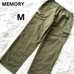 ♯MEMORY メモリー　カーゴパンツ　カーキ　Mサイズ