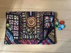 RHC ロンハーマン アフガン刺繍クラッチ ポーチ ③