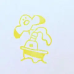H37■カモメ/船とともに 消しゴムはんこ