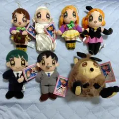 怪盗 セイントテール ぬいぐるみ   5点　レア　希少　昭和　レトロ 希少 怪盗セイントテール プライズ マスコット ぬいぐるみ 1996