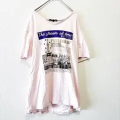 アナザーサイドスクエア【XL】グラフィックTシャツ プリント ゆるだぼ 大きめ