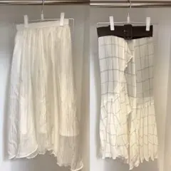 snidel スカショーパン スカート 2点まとめ売り