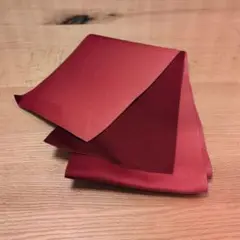 赤色グラデーション 半幅帯