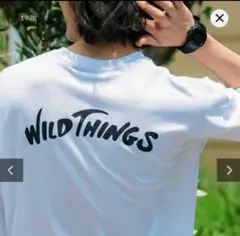 WILD THINGS ホワイト Tシャツ