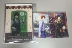 ココス クリアカード寿嶺二　シャニライビジュコレ一十木音也　一ノ瀬トキヤセット