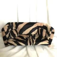 ミニチュアソファー　ゼブラ①