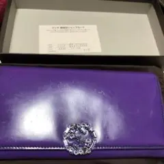 GUCCI 財布 ジャンク 紫