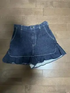 スナイデル フレアデニムショートパンツ