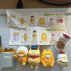 ノラネコ軍団　ガチャガチャ　フィギュアセット