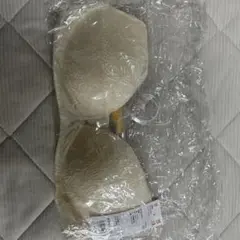 ユニクロ オフホワイト レースブラジャー AB 75/80