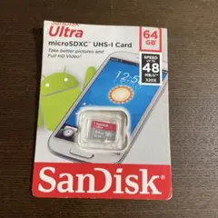 SanDisk Ultra SDXC UHS-Iカード 64GB