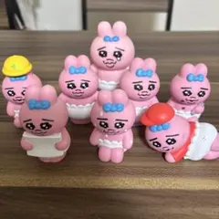 おぱんちゅうさぎ　フィギュア8体セット