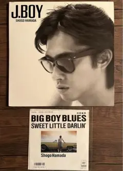 Shogo Hamada /J.BOY レコード。オマケシングル盤付き。