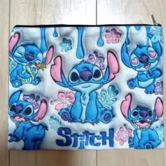 スティッチ フラットポーチ