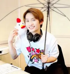 藤原丈一郎さん着用　GU キツネ　Tシャツ　Lサイズ　BIGT