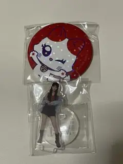 ME：I ミーアイ RAN 石井蘭 カプセルトイ ガチャ ミニアクスタ　缶バッジ