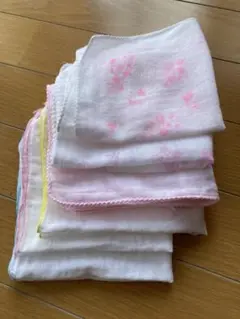 ガーゼハンカチ8枚セット　まとめ売り