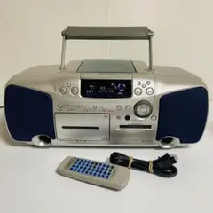 MDX-E3-L ｜KENWOOD ケンウッド JVC （ブルー）（CD/MDラジカセ
