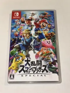 任天堂　Switch 大乱闘スマッシュブラザーズ　マリオ　ソフト