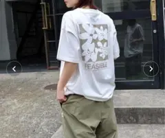 【美品】FEASIBLE フラワープリント Tシャツ