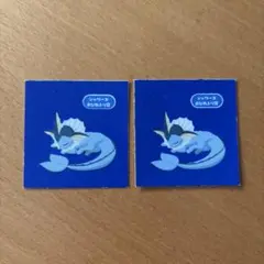 ポケモンパン　シール　シャワーズ 2枚セット
