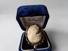 カメオ CAMEO ブローチ 2WAY ヴィンテージ 美品 です（ケース付き）。