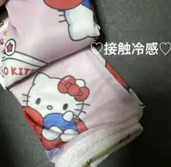 新品♡hello kitty 冷感　枕カバー　ハンバーガー　キティ