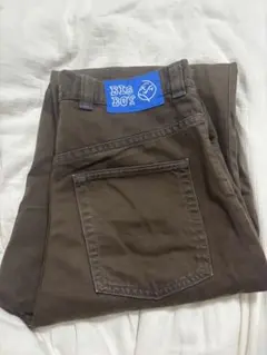 ポーラービッグボーイ デニム茶色