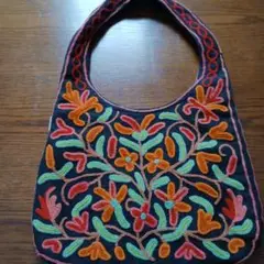 ミットラカシミール刺繍バッグ