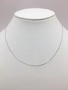 Pt999 検定付❗️0.5ベネチアン45cm スライドピンネックレス