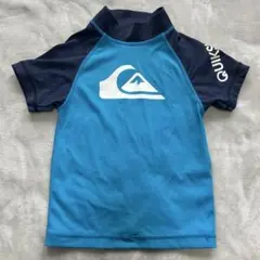 クイックシルバー　ラッシュガード　キッズ　サイズ100 ブルー