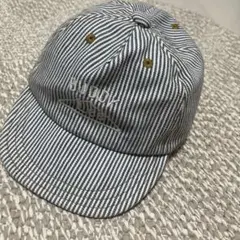 美品　Lee ストライプキャップ　帽子　50センチ