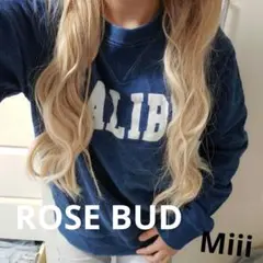 ROSE BUD❤︎激かわデニムトレーナー