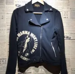 Hysteric ヒステリックス スウェット ライダースジャケット size F