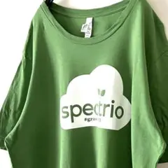 キャンバス spectrio Tシャツ XL グリーン 緑 古着