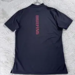 極美品 ブリーフィング ゴルフ ツアー モックネック ブラック L 半袖シャツ