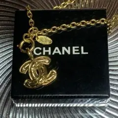ヴィンテージ シャネル CHANEL マトラッセ CC ココ マーク ネックレス
